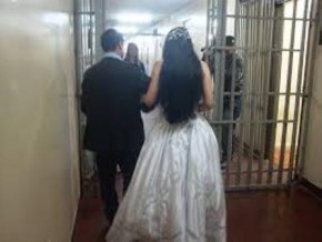 Casamento de detentos na Irmão Guido é o primeiro do regime fechado.(Imagem:Divulgação)