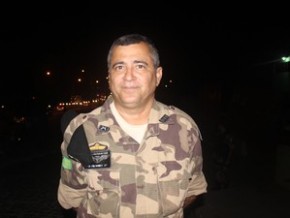 Coronel Clayton Gomes, comandante de missões especiais da PM-PI.(Imagem:Ellyo Teixeira/G1)