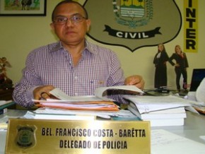 Delegado Barêtta fala sobre a prisão.(Imagem:Gilcilene Araújo/G1)