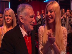 Hugh Hefner e Crystal Harris(Imagem:Arquivo)