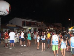 Festa conta com shows de bandas locais nas praças da cidade.(Imagem:Catarina Costa/G1)