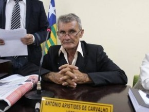 Vereador Antônio Aristides de Carvalho, presidente da Câmara de Esperantina.(Imagem:Kleber Oliveira/Revista AZ)