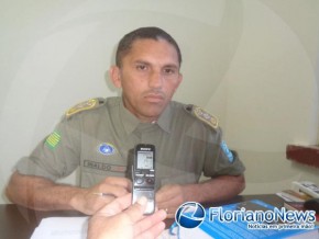 Major Inaldo Barros(Imagem:FlorianoNews)