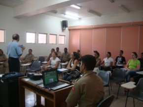 Voluntários que vão atuar como escoteiros chefes de equipe(Imagem:redação)