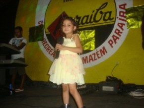 Cantora mirim(Imagem:FN)