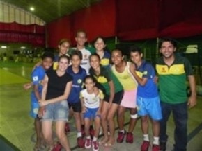 Piauienses do badminton (Imagem:Divulgação)