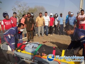 Grave acidente na BR-230 (Imagem:FlorianoNews)