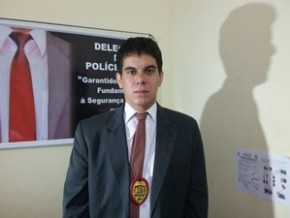 Delegado Yan Brayner, responsável pelas investigações.(Imagem:Ellyo Teixeira/G1)