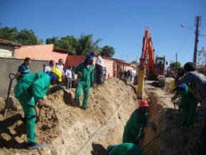 Prefeito Joel e secretários vistoriam obras(Imagem:Amarelilnho)