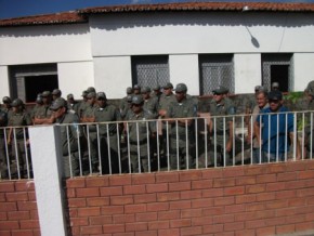 O motivo seria uma desobediência à ordem do comando do BPM. Militares se recusaram a viajar sem receber diárias. (Imagem:Wesley Paz/CampoMaioremFoco)