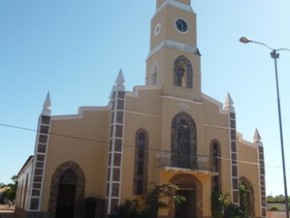 Igreja Matriz que foi alvo da ação criminosa.(Imagem:José Luiz)