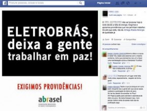Abrasel Piauí exige providências à Eletrobras.(Imagem:Reprodução/Facebook)