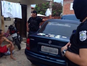 Suspeitos de tráfico e homicídios foram presos em Teresina.(Imagem:Polícia Civil/Divulgação)