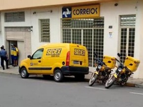 Agência dos Correios.(Imagem:Rodrigo Correia/Vanguarda Repórter)