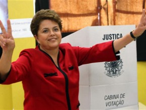Dilma vota em POA(Imagem:G1)