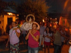 Encerrado os festejos de N. Srª das Mercês no bairro Tiberão.(Imagem:FlorianoNews)