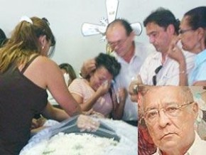 Família chora a morte de seu Aérton(Imagem:Divulgação)