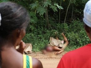 Jovem é estuprada e morta e corpo é encontrado próximo a Vila Irmã Dulce(Imagem:Helvio Meneses)