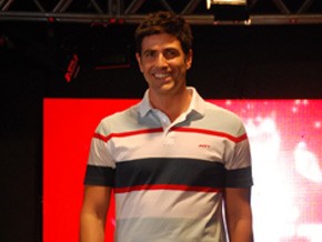 Reynaldo Gianecchini na passarela (Imagem:(arquivo))