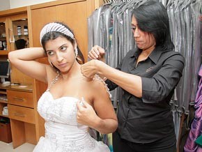 Priscila Pires: mistério sobre o vestido que usará no dia do seu casamento(Imagem:Divulgação)