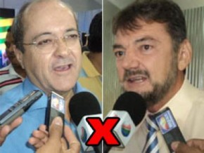 Silvio Mendes versus Wilson Martins(Imagem:Divulgação)