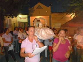 Encerrado os festejos de N. Srª das Mercês no bairro Tiberão.(Imagem:FlorianoNews)