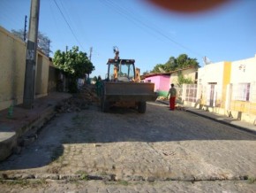 Obras do Esgotamento Sanitário(Imagem:Amarelinho)