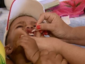 Meta em Teresina é vacinar 55.435 mil crianças no município.(Imagem:Reprodução/TV Tapajós)