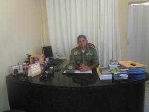 Comandante do 3º Batalhão da PM, Tenente Coronel Rubens Lopes.(Imagem:FlorianoNews)