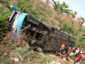 Acidente que ocorreu na BR 316, entre Teresina e Caxias.(Imagem:Jailson Soares )