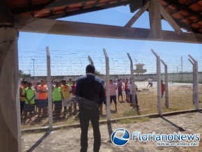 Detentos de Floriano fazem testes rápidos de Saúde.(Imagem:FlorianoNews)