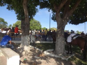 Vaqueiros cavalgaram em homenagem a São Pedro de Alcântara em Floriano.(Imagem:FlorianoNews)
