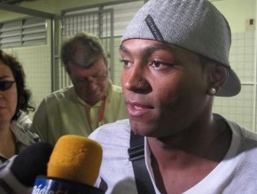 Jobson promete nova postura no retorno ao Botafogo.(Imagem:Thiago Fernandes / Globoesporte.com)