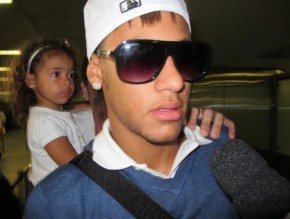 Neymar passou rapidamente em sua chegada com a Seleção.(Imagem:Leandro canônico / Globoesporte.com)