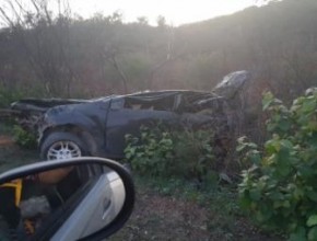 Acidente deixa quatro pessoas feridas no interior do Piauí.(Imagem:Mural da Vila)