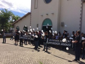 Família de comerciante pede paz em Missa de 7º Dia.(Imagem:Cidadeverde.com)