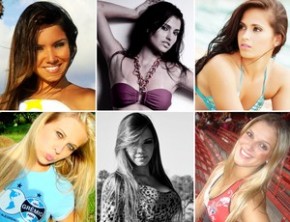 Candidatas ao prêmio de Musa do Brasileirão 2001 já marcam presença com fotos.(Imagem:Divulgação)