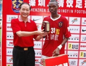 Angolano Johnson, ex-Lusa, foi destaque pelo campeonato chinês.(Imagem:Divulgação)