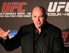 Dana White vem para o Brasil nesta semana para anunciar próximos eventos no país.(Imagem:AP)