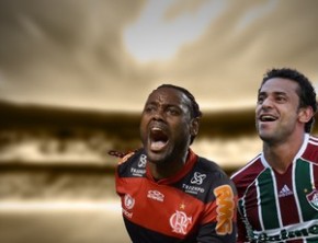 Love e Fred duelam neste domingo, no Engenhão.(Imagem:arte esporte)