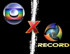 Globo Vs Record(Imagem:Ilustração)