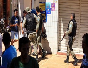 Falso alerta de assalto em banco assusta moradores em Piracuruca.(Imagem:Cidadeverde.com)