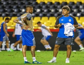 Completo, Grêmio inicia luta para chegar à final da Libertadores.(Imagem:Lucas Uebel)