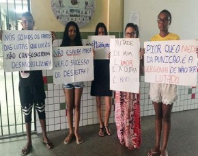 Após visita do MEC, estudantes decidem manter ocupação no IFPI.(Imagem:Cidadeverde.com)