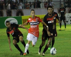 River jogou boa partida, mas perdeu para o Sport Recife.(Imagem:Cidadeverde.com)