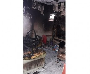Marido agride mulher e é suspeito de incendiar residência no bairro Dirceu.(Imagem:Reprodução)