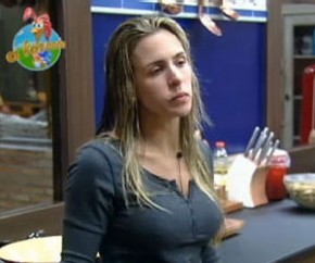   Joana não poupou críticas na hora de falar da Roceira(Imagem:Reprodução/ Rede Record)