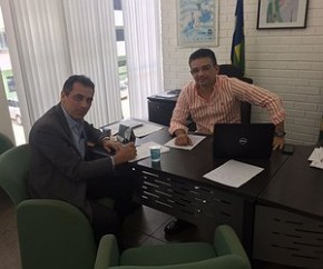 Prefeito Gilberto Júnior também pediu providências sobre a nova Rodoviária.(Imagem:Secom)