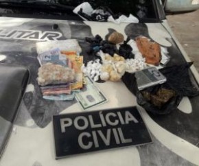 Força Tarefa apreende grande quantidade de cocaína em Teresina.(Imagem:Polícia Civil)