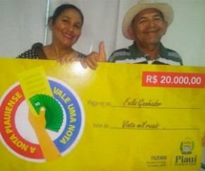 Sefaz divulga lista completa de ganhadores da Nota Piauiense.(Imagem:CidadeVerde.com)